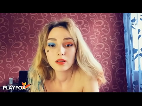 ❤️ Nuċċalijiet magic tar-realtà virtwali tawni sess ma’ Harley Quinn ❤️ Video anali lilna ❌️❤